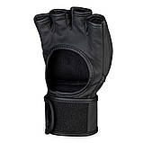 Рукавиці для ММА Phantom APEX Black L/XL (капа в подарунок), фото 5