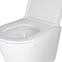 Готове рішення Qtap для ванної кімнати: підвісний унітаз Scorpio Ultra Quiet 520x365x365 + комплект інсталяції Nest 4 в 1, фото 5