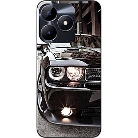 Бампер силіконовий Case для Realme C51 з малюнком Авто