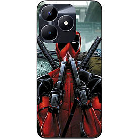 Силіконовий чохол Case для Realme C51 з картинкою Дедпул