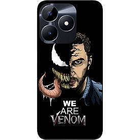 Силіконовий чохол Case для Realme C51 з картинкою Ми є Веном