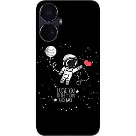 Чохол силіконовий Case для Realme 10 Pro Plus з картинкою Любов до місяця