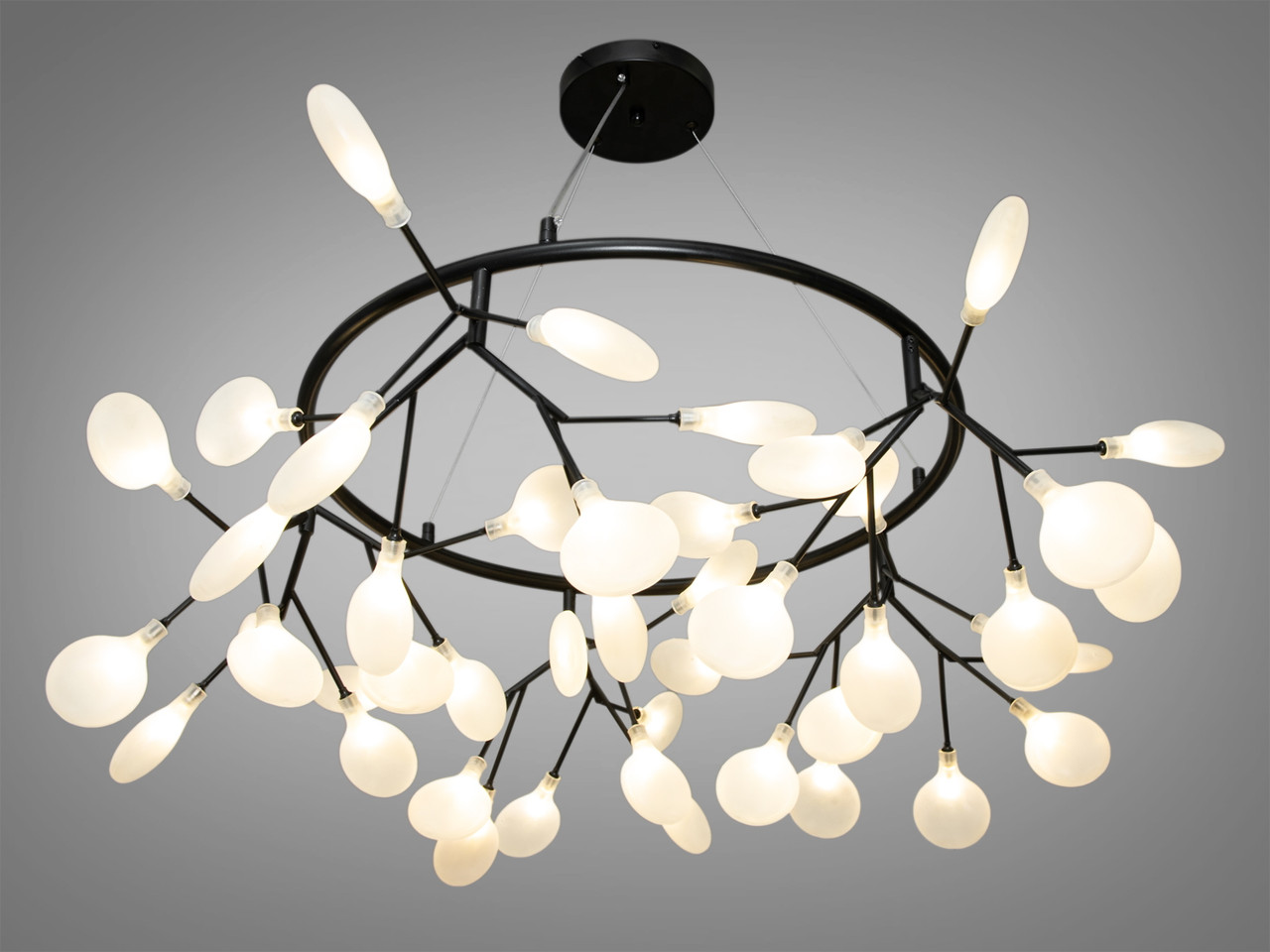 Сучасна підвісна люстра Y887-45A BK, фото 1