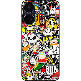 Бампер силіконовий Case для Realme 10 Pro Plus з малюнком Креатив