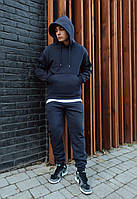 Спортивний костюм Staff cr navy oversize fleece