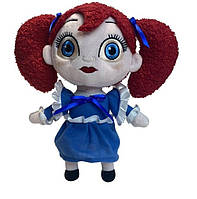 Мягкая игрушка 33 см Кукла Поппи бордовые волосы Poppy Playtime FM227