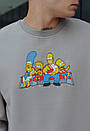 Унісекс світшот з сімпсонами Staff family oversize fleece, фото 4