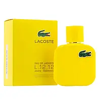 Туалетная вода мужская Lacoste Eau de Lacoste L.12.12 Yellow Jaune Optimistic лицензия 100 ml