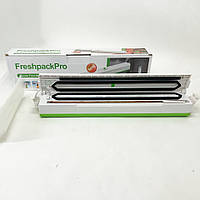 Вакууматор Freshpack Pro вакуумний пакувальник їжі, побутової. KC-873 Колір зелений