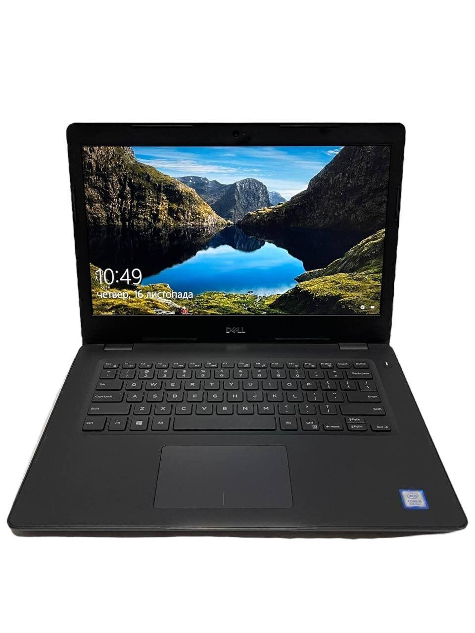 Б/в Ноутбук Dell Latitude 3490 14" 1920x1080| Core i5-8250U| 8 GB RAM| 256 GB SSD| UHD 620