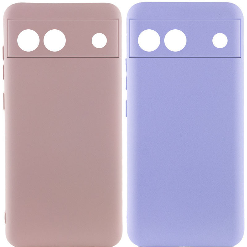 Чохол Silicone Cover Lakshmi Full Camera (A) для Google Pixel 6a - фото 1 - id-p2034664131