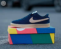 Чоловічі кросівки Nike SB Zoom Blazer сині кеди найк Вже в дорозі! зум блазер