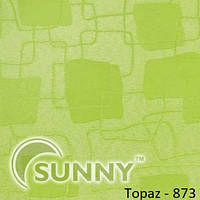 Рулонные шторы для окон в открытой системе Sunny, ткань Topaz