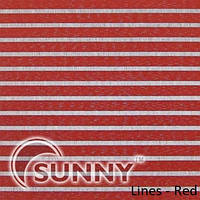 Рулонные шторы для окон в открытой системе Sunny, ткань Lines