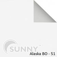 Рулонные шторы для окон в открытой системе Sunny, ткань Alaska BO
