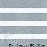 Рулонні штори для вікон Sunny в системі День Ніч, тканина DN-Canada BO, фото 7