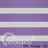 Рулонні штори День Ніч для вікон "Sunny" DN-Happy | Карнизний гуру, фото 8