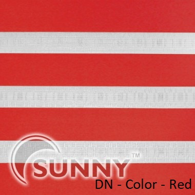Рулонні штори для вікон Sunny в системі День Ніч, тканина DN-Color