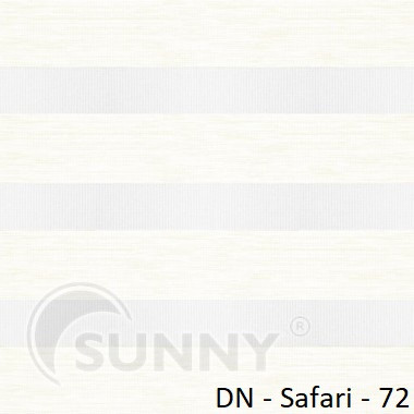 Рулонні штори День Ніч для вікон "Sunny" DN-Safari | Карнизний гуру