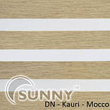 Рулонні штори День Ніч для вікон "Sunny" DN-Kauri | Карнизний гуру, фото 2