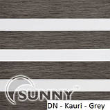 Рулонні штори День Ніч для вікон "Sunny" DN-Kauri | Карнизний гуру, фото 3