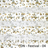 Рулонні штори для вікон Sunny в системі День Ніч, тканина DN-Festival