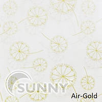 Рулонні штори для вікон в закритій системі Sunny з плоскими направляючими - ПЛАСТИК, тканина Air