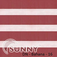 Рулонні штори для вікон День Ніч в закритій системі Sunny з П-подібними направляючими, тканина DN-Bahama - 2