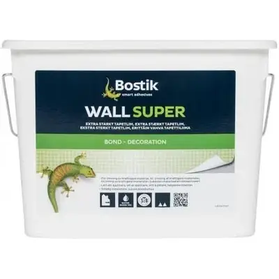 BOSTIK Wall Super Особливоміцний готовий клей для всіх типів важких шпалер та інших настінних покриттів 5 л