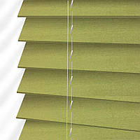 Жалюзи деревянные горизонтальные 50 мм зеленый Sundeco