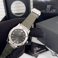 Мужские наручные часы Hublot Classic Fusion Automatic Silver-Grey