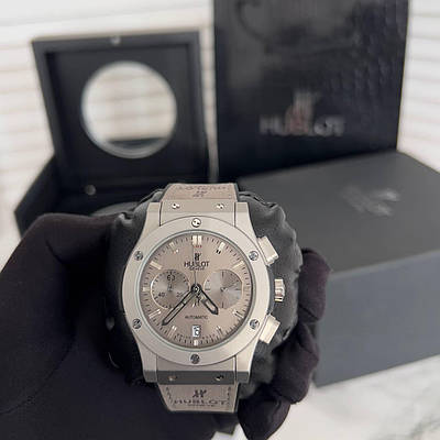 Круті наручний годинник Hublot 5828 Classic Fusion MateSilver-Grey