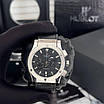 Годинник чоловічий Hublot 5828 Classic Fusion Silver-Black, фото 4