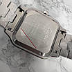 Елегантний наручний годинник Cartier Santos Silver-Green, фото 7