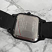Годинник чоловічий Cartier Santos All Black, фото 10
