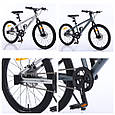 Гірський велосипед T12000-DYNA 16 дюймів 1 швидкість Алюмінієва рама, фото 3