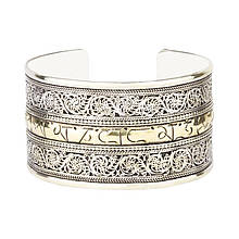 Браслет Cuper Line Mani Tibet Філігрань 6x6x4 см Метал (20527)