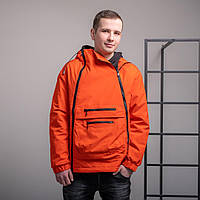 Куртка мужская демисезонная 200177 р.42 Fashion Оранжевый