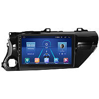 Штатная магнитола Lesko Toyota Hilux VIII 2015-2020 10" 4/32Gb 4G Wi-Fi GPS Top (10868-59698)