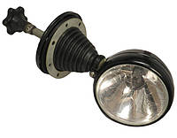 Фара прожектор КРАЗ в сборе (поворотный искатель, галоген) (Арт. 643701-3727028)