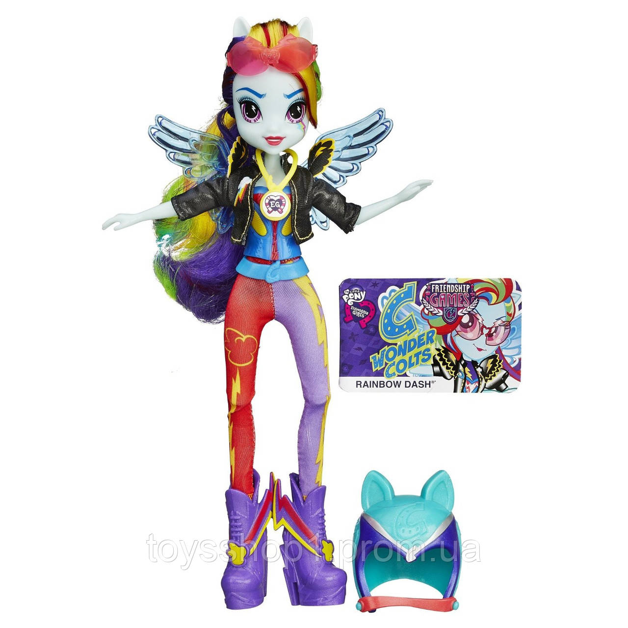 My little pony equestria online girls rainbow dash doll