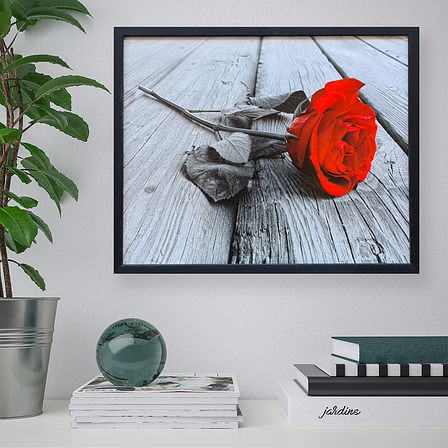 Фотокартина у дерев'яній рамі Rose 2 40х50 см POS-4050-199, фото 3