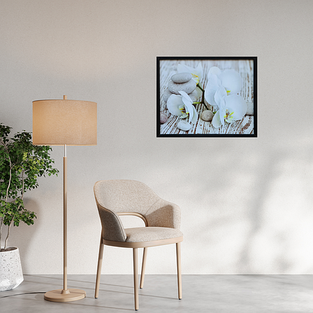 Фотокартина в дерев'яній рамі Orchid 6 40х50 см POS-4050-206, фото 3