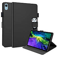 Чехол-книжка Animal Wallet Apple iPad Air 4 / 5 2020 / 2022 10.9 Panda Черный