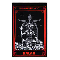 Флаг Balak Wear "Nil Inultum Remanebit", Чорний