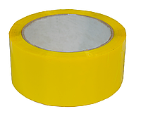 Скотч упаковочный желтый 45мкм 100м клейкая лента USE