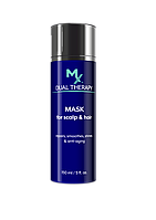 Восстанавливающая и антивозрастная маска для волос и кожи головы Mediceuticals MX Dual Therapy Mask для Scalp