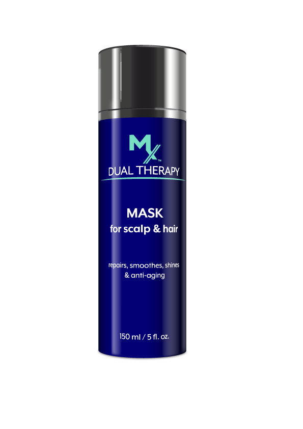 Відновлювальна й антивікова маска для волосся і шкіри голови Mediceuticals MX Dual Therapy Mask для Scalp