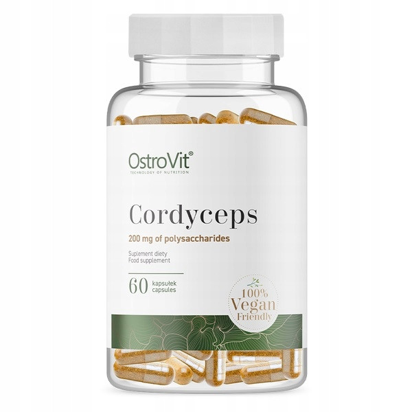 Кордицепс OstroVit Cordyceps Vege 60 caps