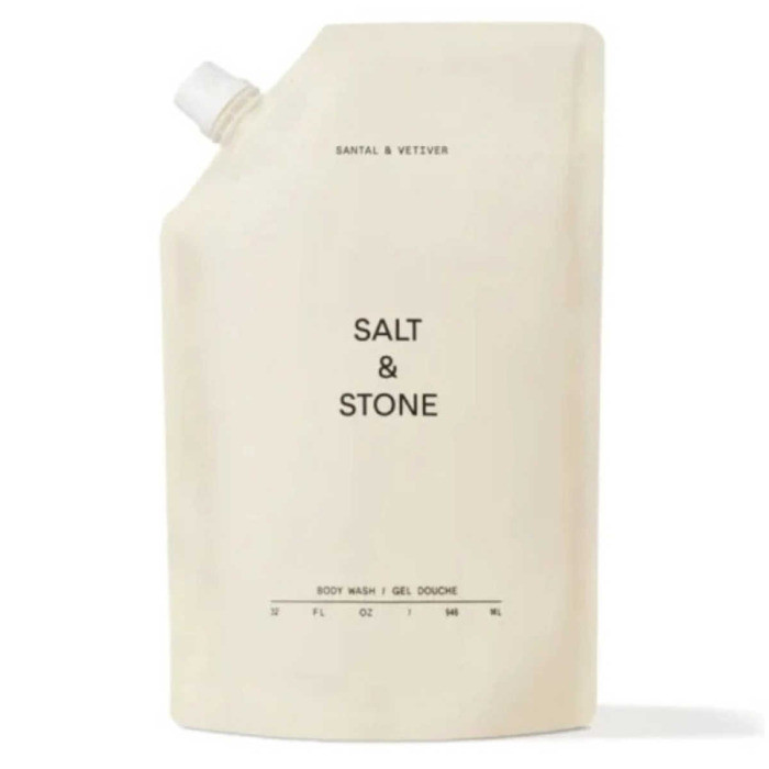Антиоксидантний Гель для Душу з Ароматом Сандалового дерева та Ветивера Salt & Stone Body Wash Santal & Vetiver